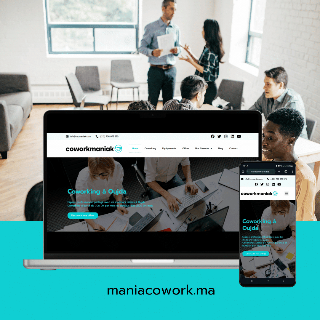 espace coworking à oujda Maniak Cowork
