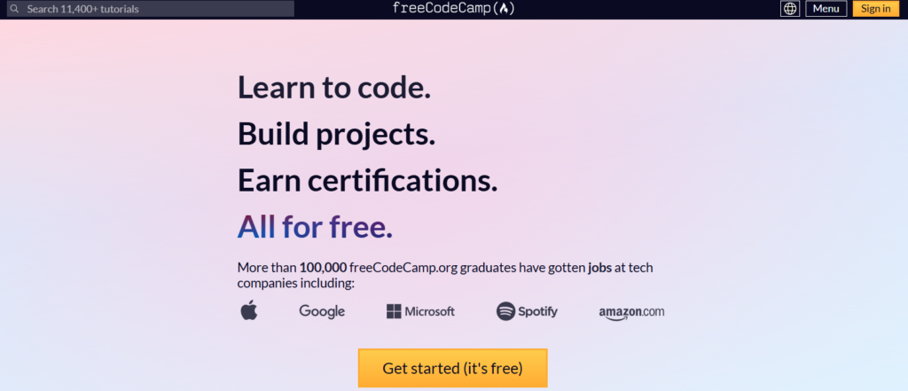 freecodecamp